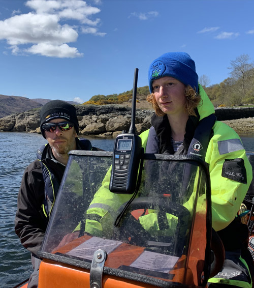 Ullapool Sea Savers Powerboat Training