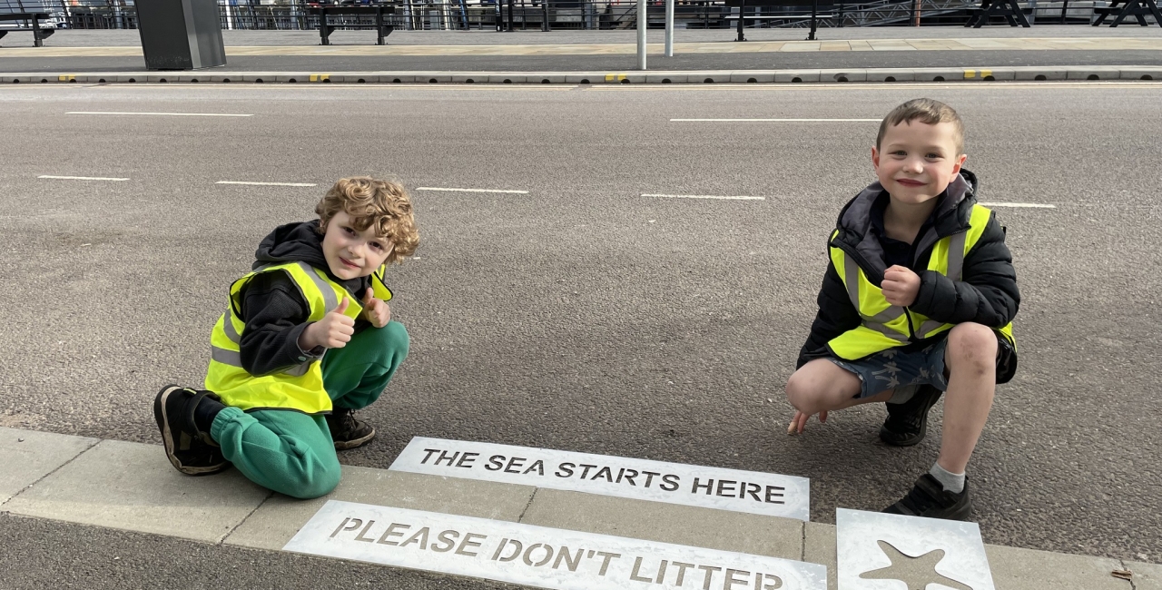 Some solid Drain Campaign work down at the harbour yesterday! 