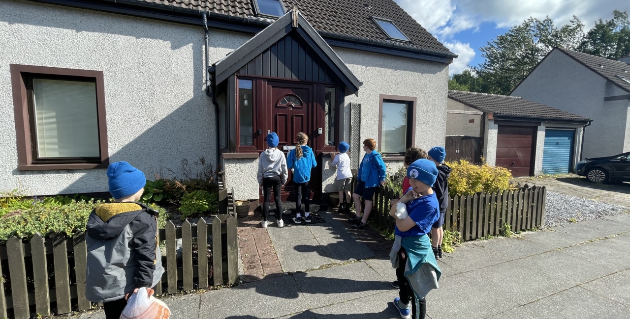 A fun afternoon yesterday delivering our Please Flush Responsibly stickers