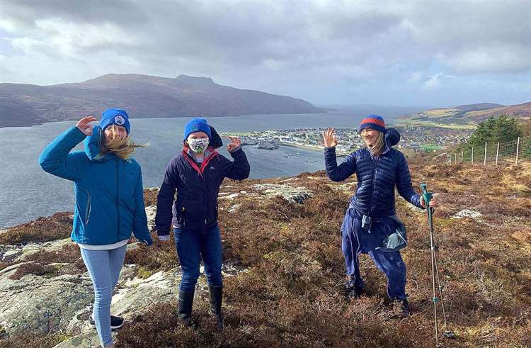 Stepping up challenge inspired by work of Ullapool Sea Savers